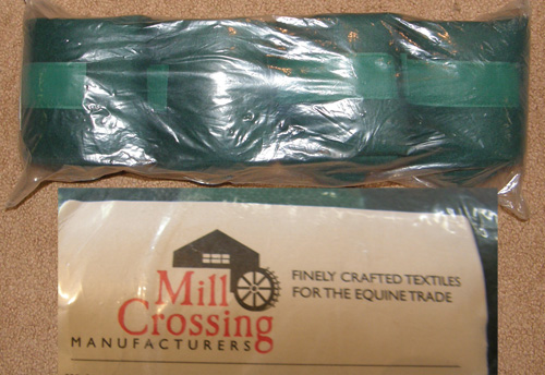 Mill Crossing Extra Long Polo Bandages XLong Polo Wraps Leg Wraps Horse Hunter Green