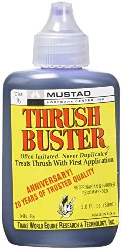Mustad Thrush Buster 2 oz Equine Treatment Horse Hooves