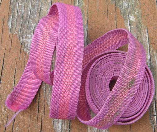 Nylon Webbing Nylon Straps Pink/Lavender 1" Wide Replacement Piece