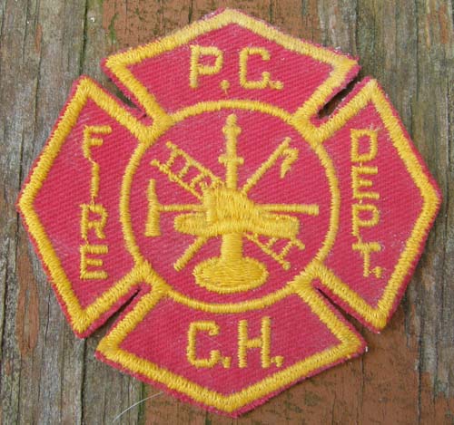Vintage Port Charlotte Charlotte Harbor FL Fire Dept Patch Sew On Shoulder Patch