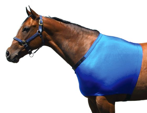 Medium Shoulder Rub Guard Protection for Horse English or Western Pony Lycra sz 