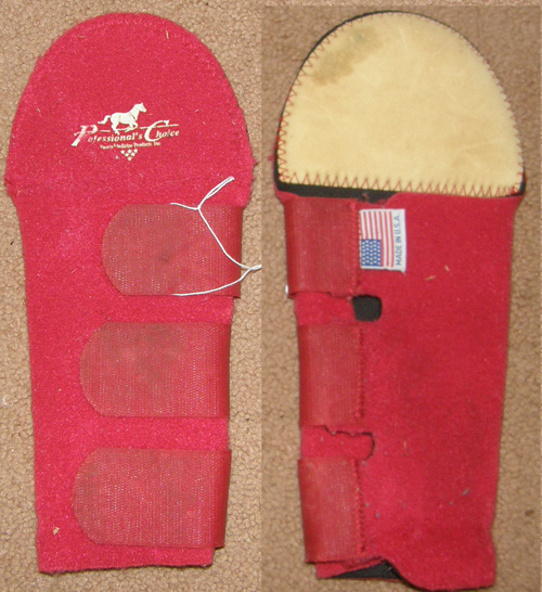 Professionals Choice Tail Wrap Neoprene Tail Guard Red