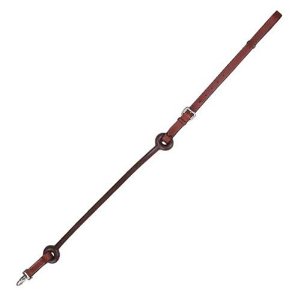 Lancers Leather & Rubber Rod Side Reins Leather with Rubber Donut Side Reins