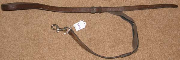 Elastic Insert Side Reins Leather Training Reins Single Replacement Rein