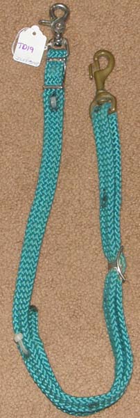 Braided Cord Tie Down Tiedown Strap Adjustable Aqua Teal