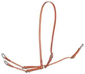 Weaver Harness Leather Training Fork Western Running Martingale