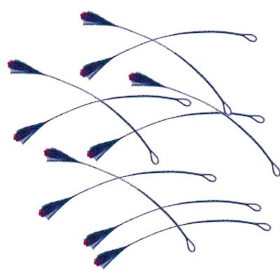 Braided Nylon Replacement Whip Popper Replacement Whip Cracker