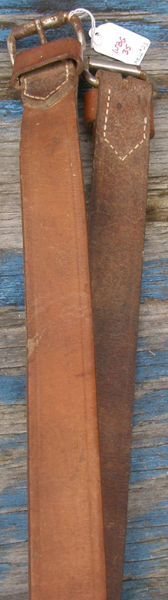 Leather Western Rear Cinch Back Girth Flank Strap Back Cinch 38" Brown