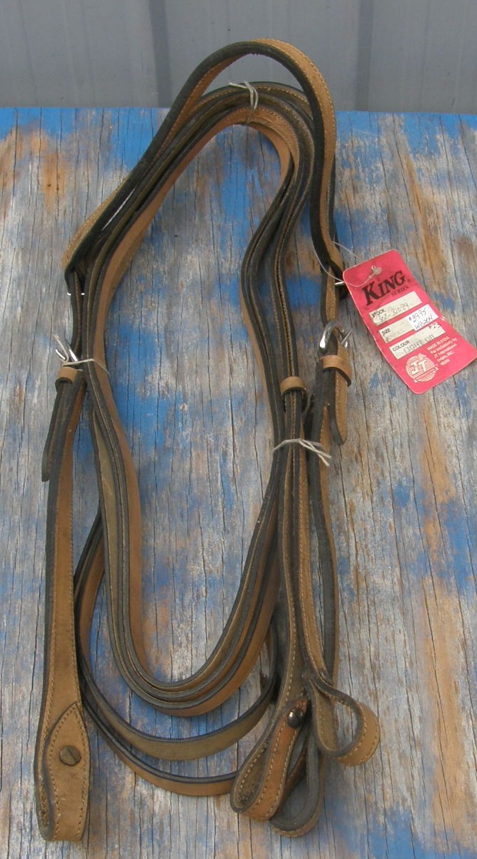 King Tooled Western Bridle Browband Western Bridle Western Headstall Split Reins Lt Oil Horse