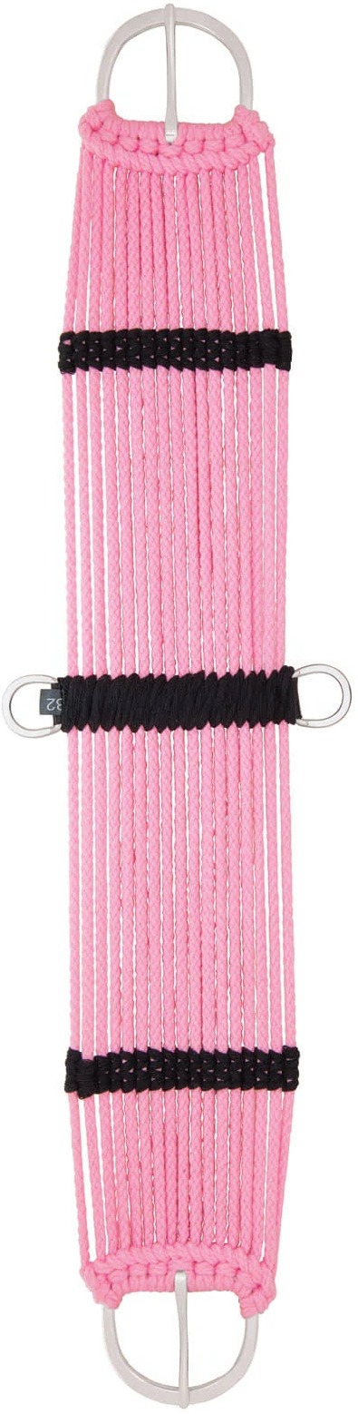 Weaver 17 Strand Rayon Cord Western String Girth Western Cinch Western Girth 34" Pink