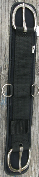 18" Mini Western Girth Neoprene Western Cinch 18” Black