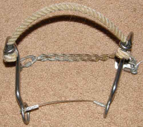 Reinsman Little S Rope Nose Hackamore Arabian Horse Hackamore Bit