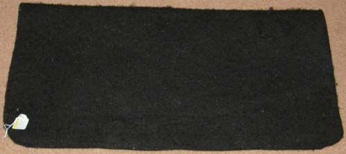 Diamond Wool? Felt Square Western Saddle Pad 3/8” Felt Blanket Liner Pad Black 30x30