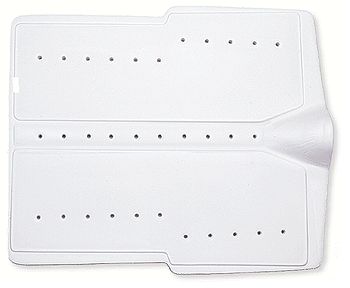 Jacks Foam Back Relief Western Pad Comfort Protector Pad Air Flow Relief Western Saddle Pad White