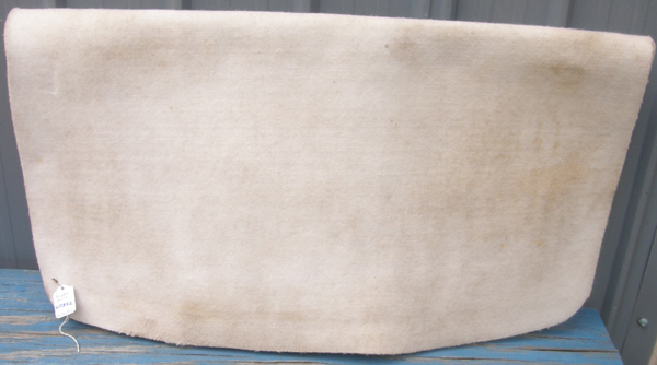 Felt Square Western Saddle Pad 3/8” Felt Blanket Liner Pad White 29 1/2x3
