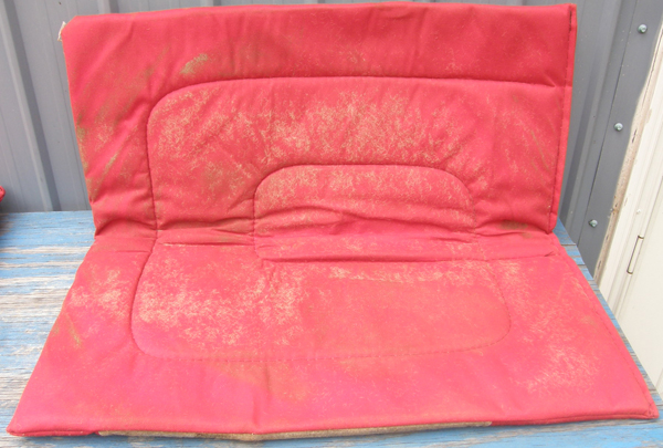 Square Western Saddle Pad Work Pad Felt Filled Western Pad Red 29 1/2x28 1/2